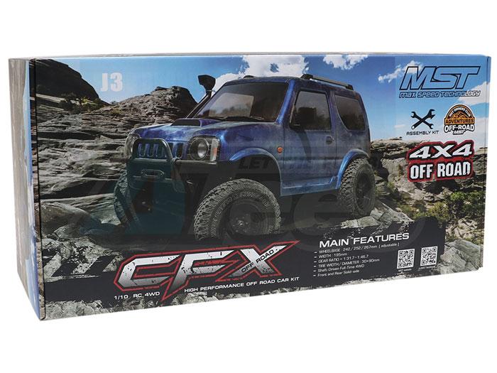 MST Suzuki Jimny J3 CFX 1/10 Scale Crawler Kit - AsiaTees.com