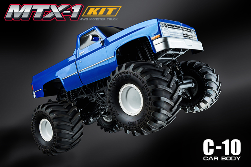 MST Releases 1/10 MTX-1 4WD Monster Truck Kit w/ C10 Body - AsiaTees.com