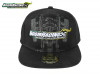 Boom Racing Snapback Hat Black