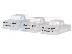 Miscellaneous All LC70 Clear Lexan 1/10 Crawler Body (3pcs) For 313mm Chassis by Team C