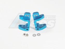 Team Associated RC10T4 Aluminum C-Hub With Screws And Shims 1 Pair Set Blue by GPM Racing