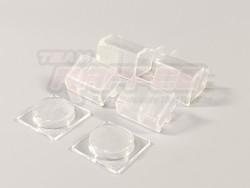 Miscellaneous All Transparent Light Lenses Set for TRC/302457 & TRC/302550 Rover SUV First Gen Hard Body   by Team Raffee Co.