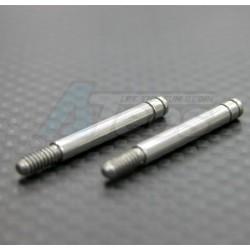 Miscellaneous All Steel Shaft 3.17mm X 29mm - 1pr by GPM Racing