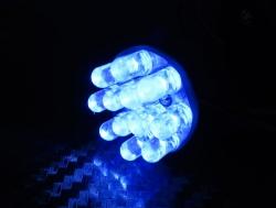 Miscellaneous All Super Bright LED Round Light Set Blue by Boom Racing
