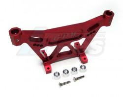 Team Associated Monster GT Aluminum Front Damper Mount With Collars & Screws Set Red by GPM Racing