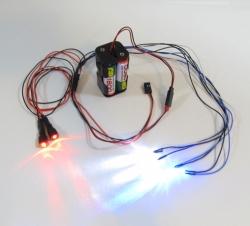 Miscellaneous All Super Bright Flashing LED Light RC Headlights and Taillights by Boom Racing