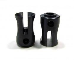 Axial EXO Steel Center Differential Input Shaft 1 Pair Black by GPM Racing