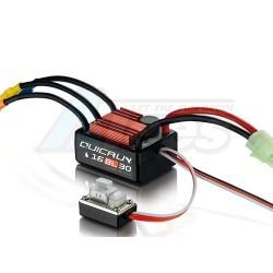 Miscellaneous All QuicRun Series Brushless Waterproof 30A Sensorless ESC #WP-16BL30 For 1/16 & 1/18 RC by Hobbywing